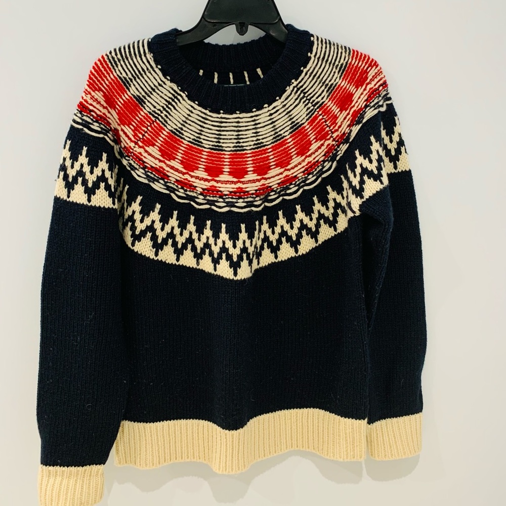 Roots Ladies Fair Isle Sweater- S/M